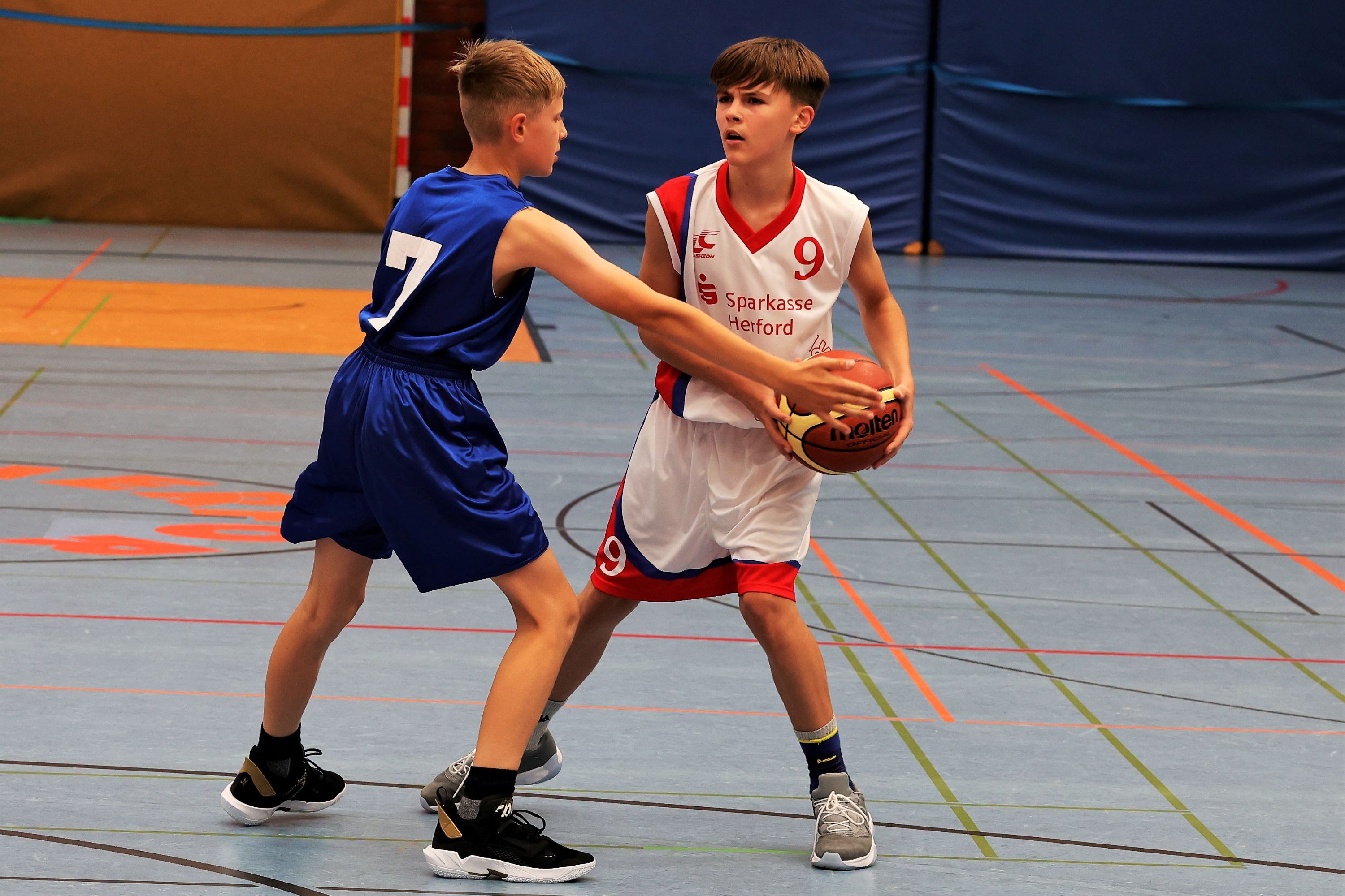 U14-2 gewinnt in Bünde mit 55:23