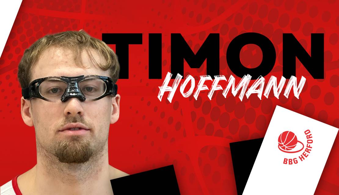 Nachwuchstalent Timon Hoffmann ergänzt den Kader